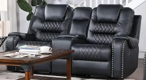 Mikkel Manual Leatherette Recliner