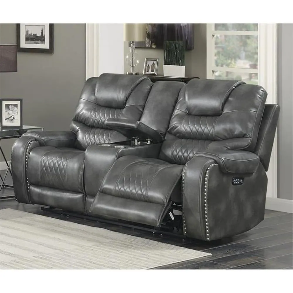 Mikkel Manual Leatherette Recliner