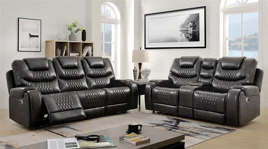 Mikkel Manual Leatherette Recliner