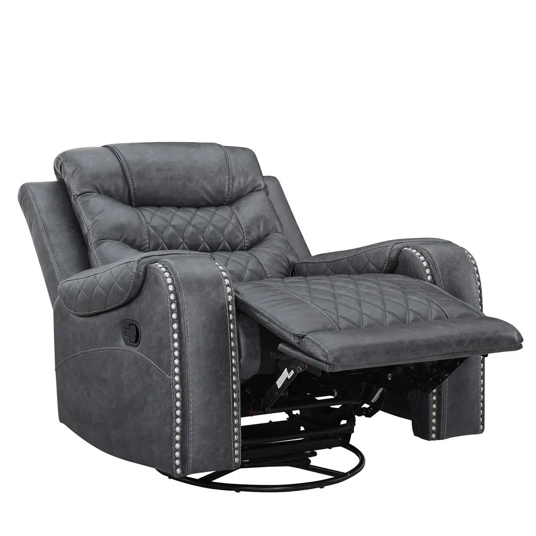 Mikkel Manual Leatherette Recliner