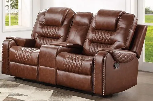 Mikkel Manual Leatherette Recliner