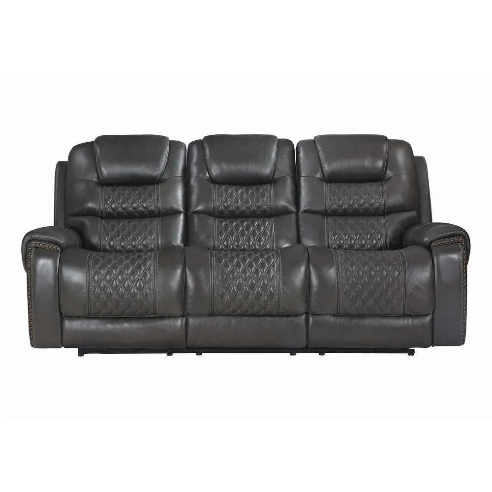 Mikkel Manual Leatherette Recliner