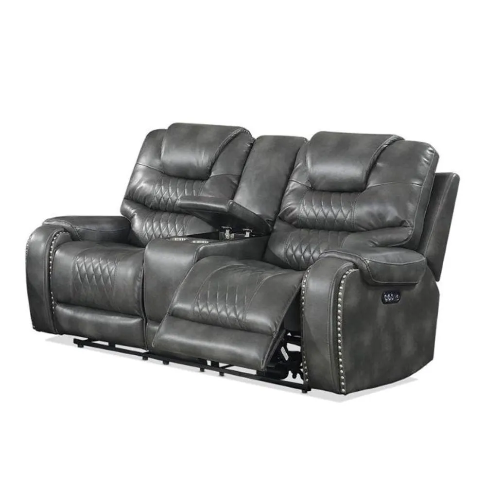 Mikkel Manual Leatherette Recliner