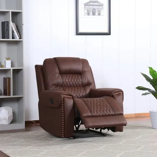 Mikkel Manual Leatherette Recliner