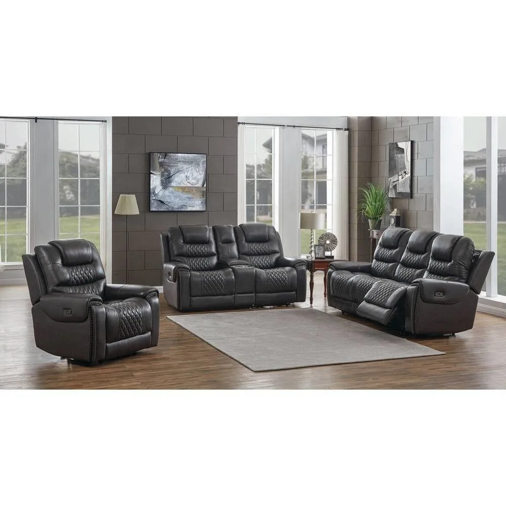 Mikkel Manual Leatherette Recliner