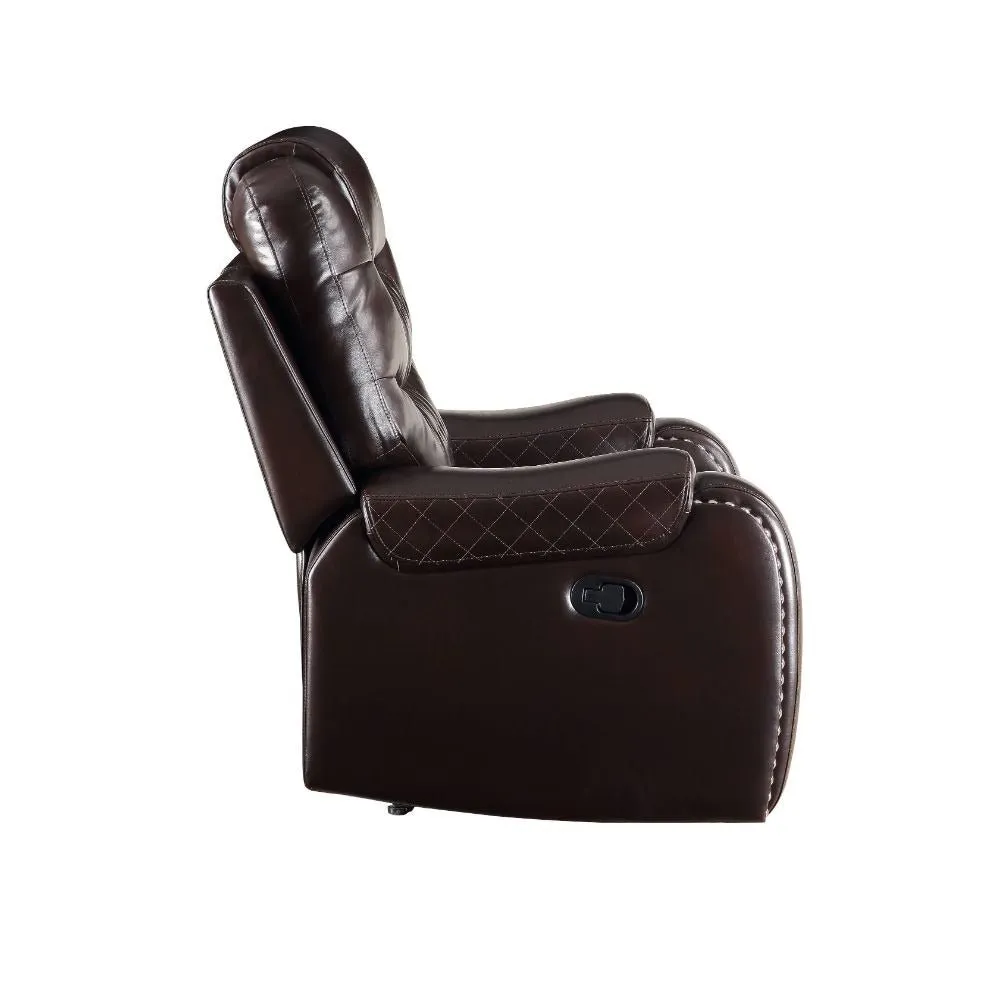 Mikkel Manual Leatherette Recliner