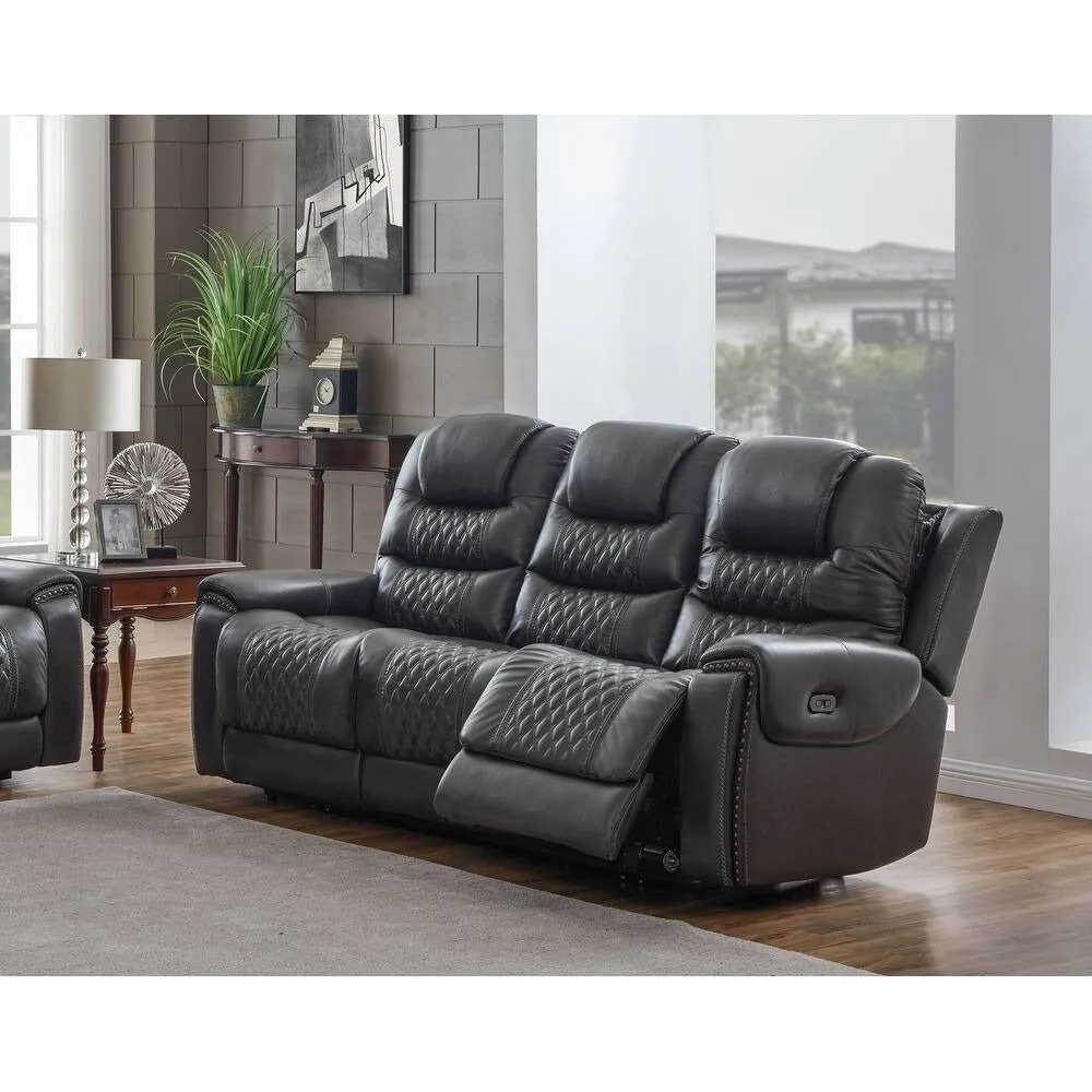 Mikkel Manual Leatherette Recliner