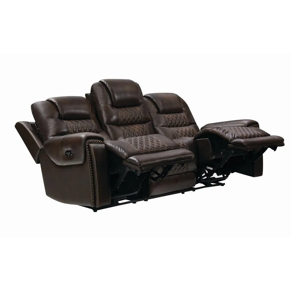 Mikkel Manual Leatherette Recliner