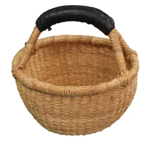 Mini with Rubber Handle G149R African Market Baskets