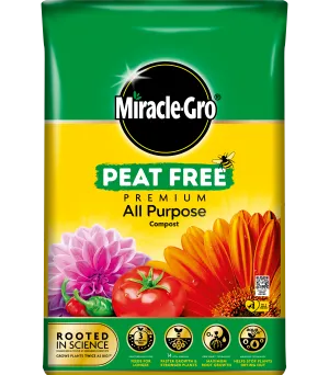 Miracle-Gro Premium Peat Free All-Purpose Compost 40L