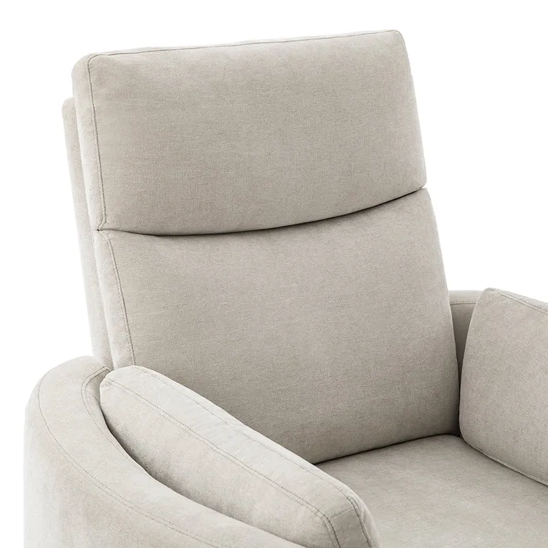 Monica Swivel Rocker Power Recliner with Movable Pillows