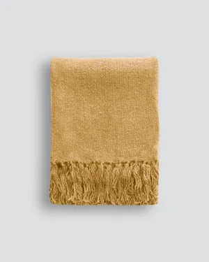 Mulberi Serenade Throw - Butterscotch