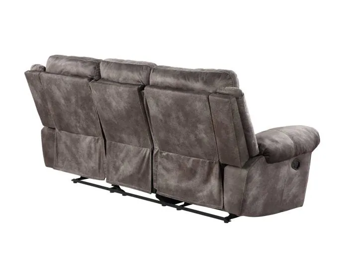 Nashville Manual Reclining Sofa w/Drop-Down Console