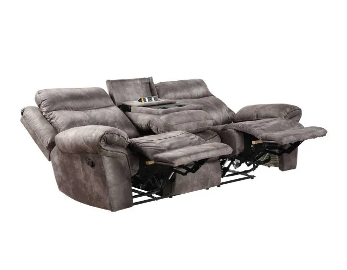 Nashville Manual Reclining Sofa w/Drop-Down Console