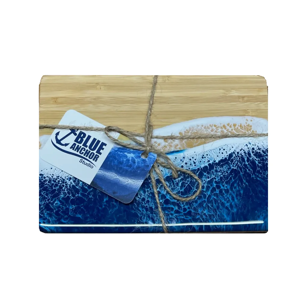 Ocean Wave Rectangle Charcuterie Boards