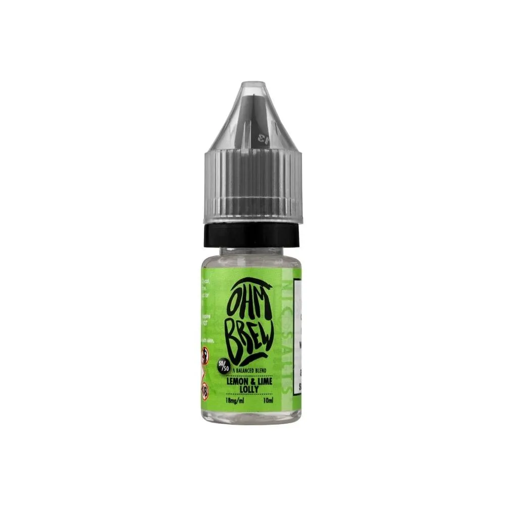 Ohm Brew - Lemon & Lime Lolly 10ml