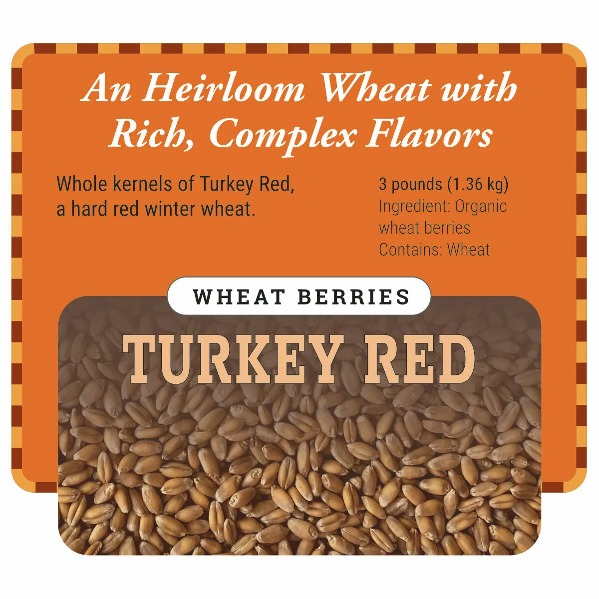 Organic Turkey Red Wheat Berries