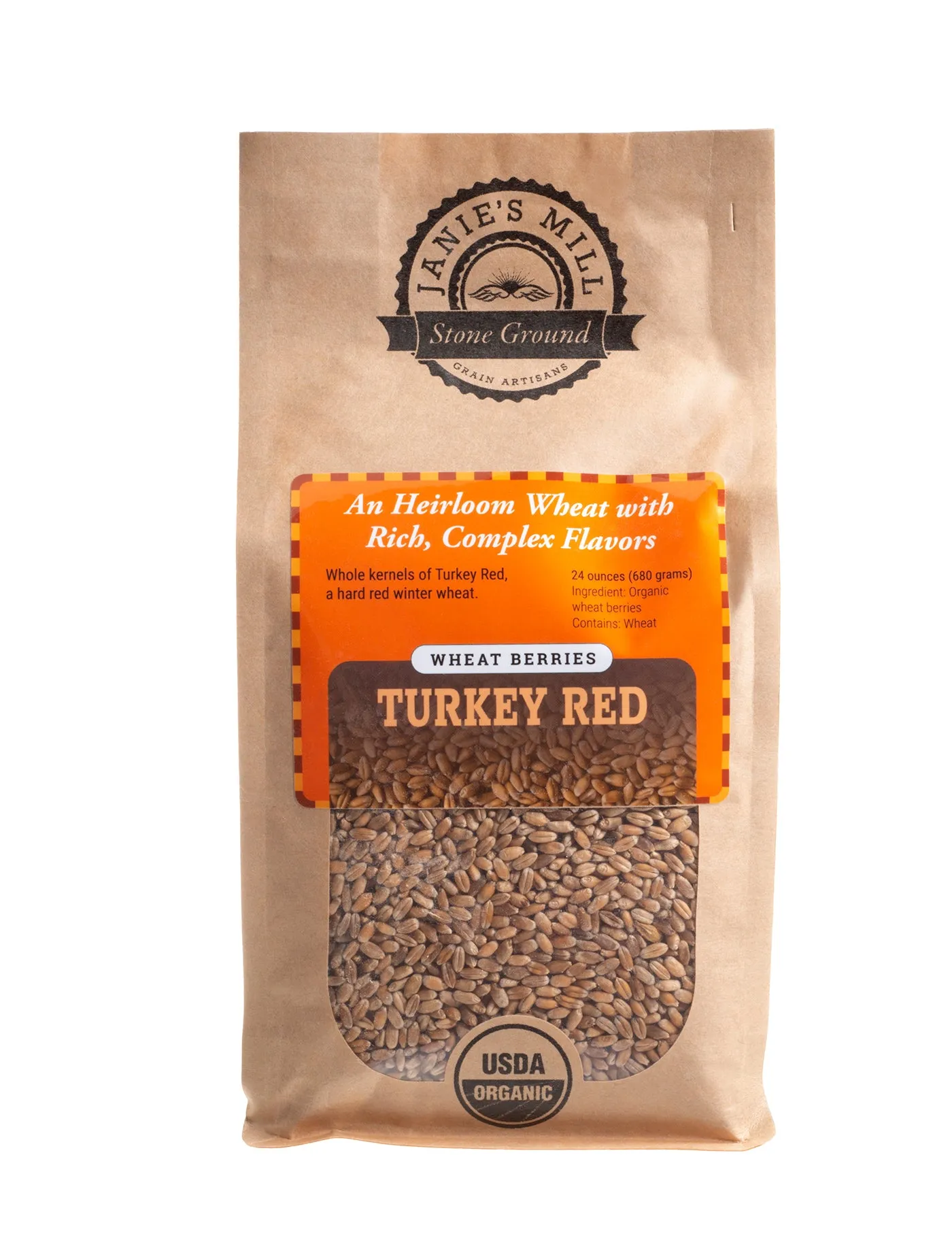 Organic Turkey Red Wheat Berries