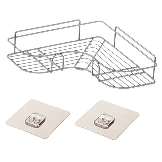 Punch-Free & Space Saver Iron Corner Rack