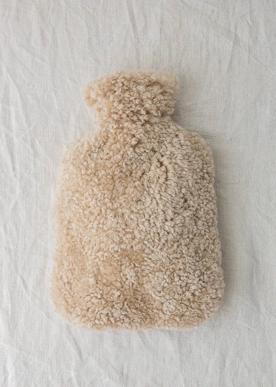 Real Sheepskin Hot Water Bottle – Natural Nappa