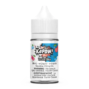 Rocket Ship Nic Salts - Kapow Salt E-Liquid - 30mL (Ontario)