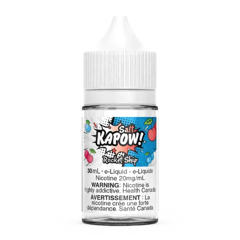 Rocket Ship Nic Salts - Kapow Salt E-Liquid - 30mL (Ontario)