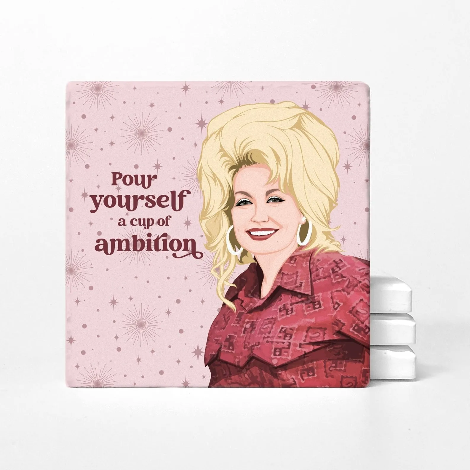 Set of 4 Coasters | Dolly Parton