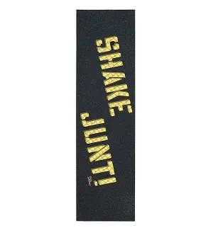 Shake Junt Desarmo 9X Single Sheet Griptape 9"x33" - Black/Gold