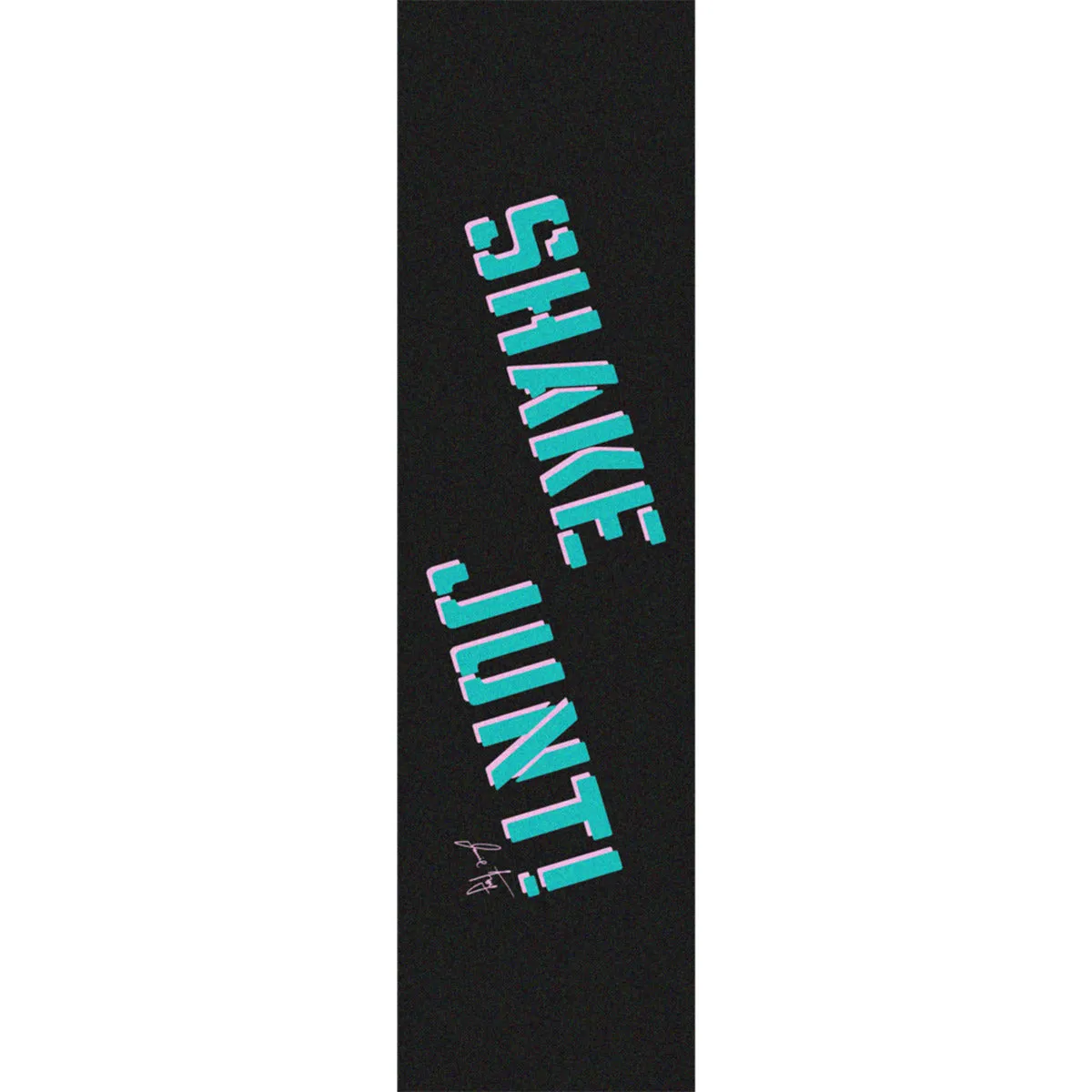 Shake Junt Jamie Foy Single Sheet Griptape 9"x33" - Black/Teal/Pink