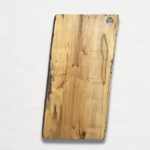 Spencer Peterman 21" Spalted Maple Small Cutting Board (#17)