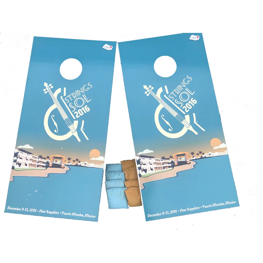 Strings & Sol 2016 Cornhole Boards (Includes Shipping)