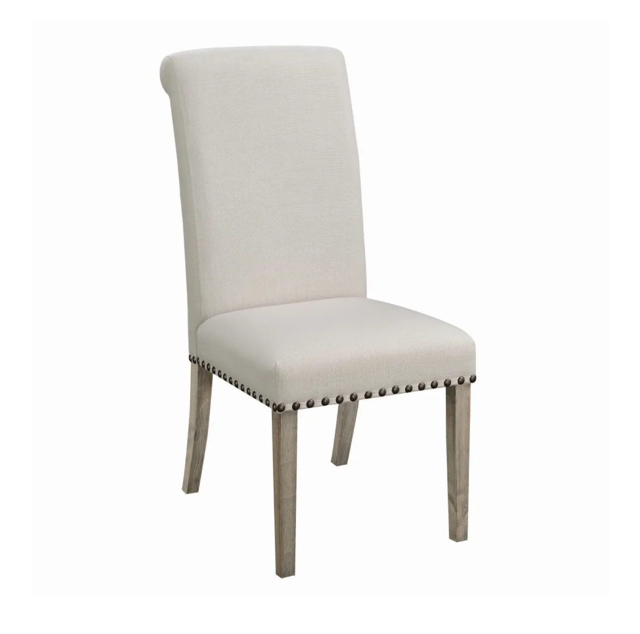 Upholstered Side Chairs Rustic Smoke And Grey