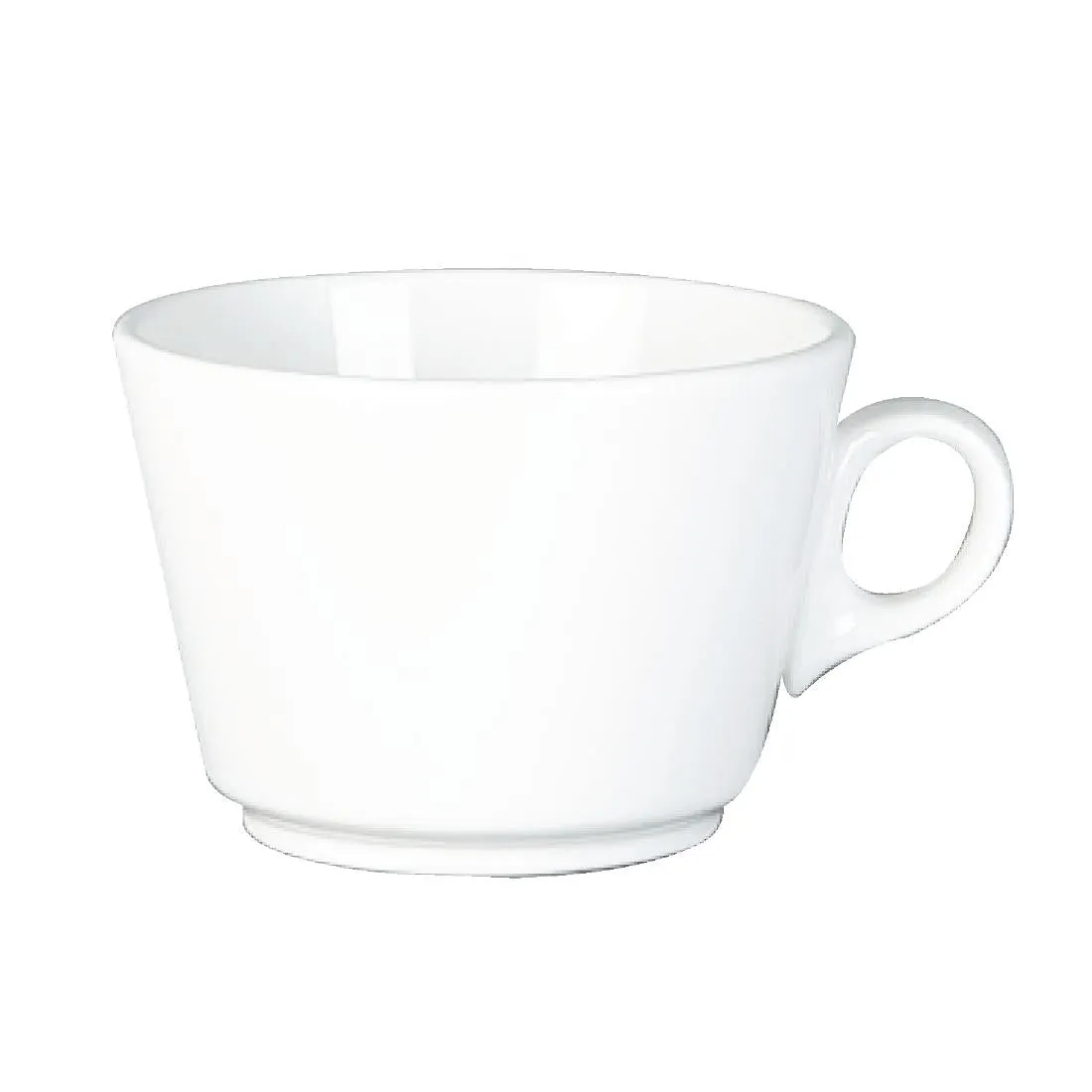 V7752 Steelite Simplicity White Grand Cafe Cups 75ml (Pack of 12)