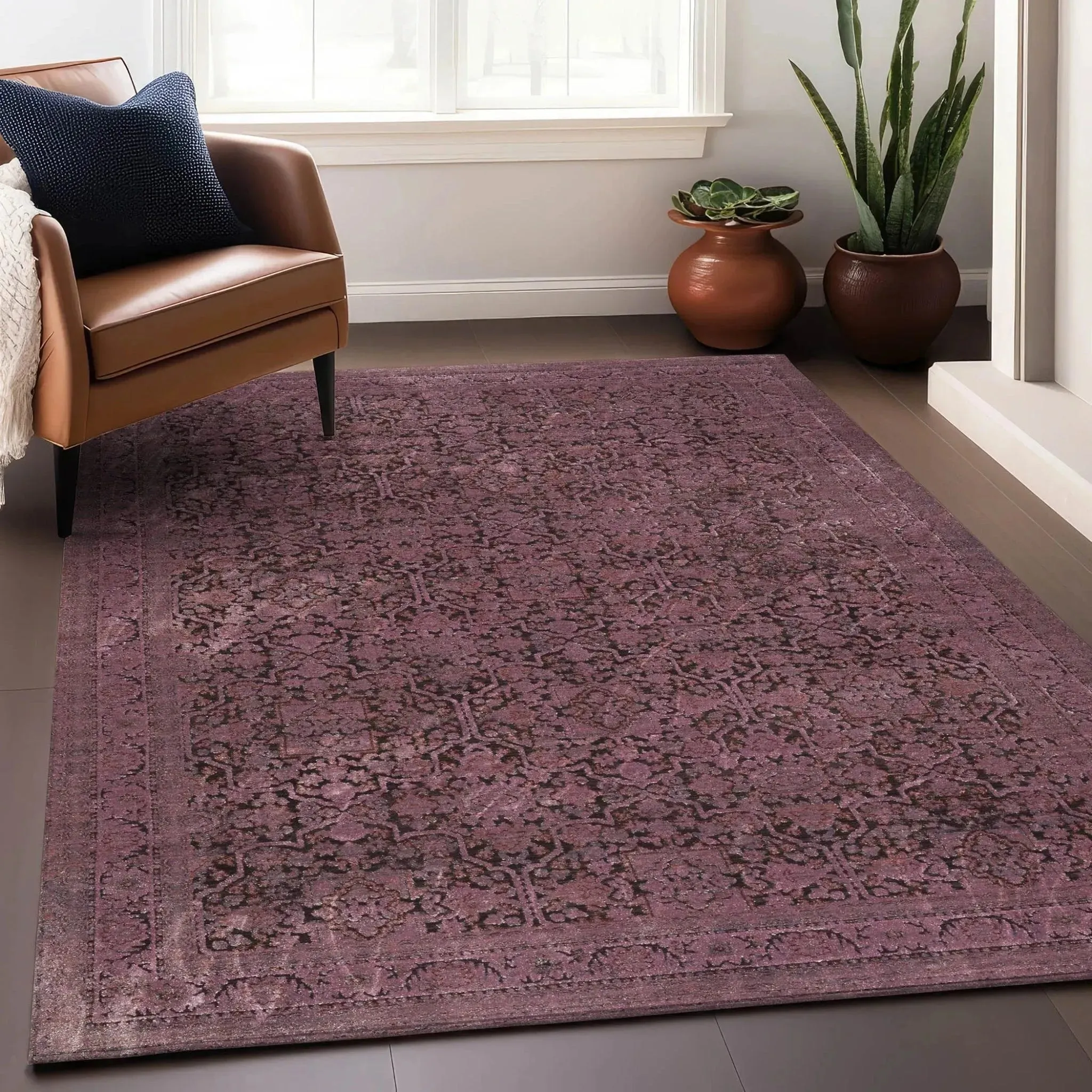 Vizcia VZ2 Plum Rug