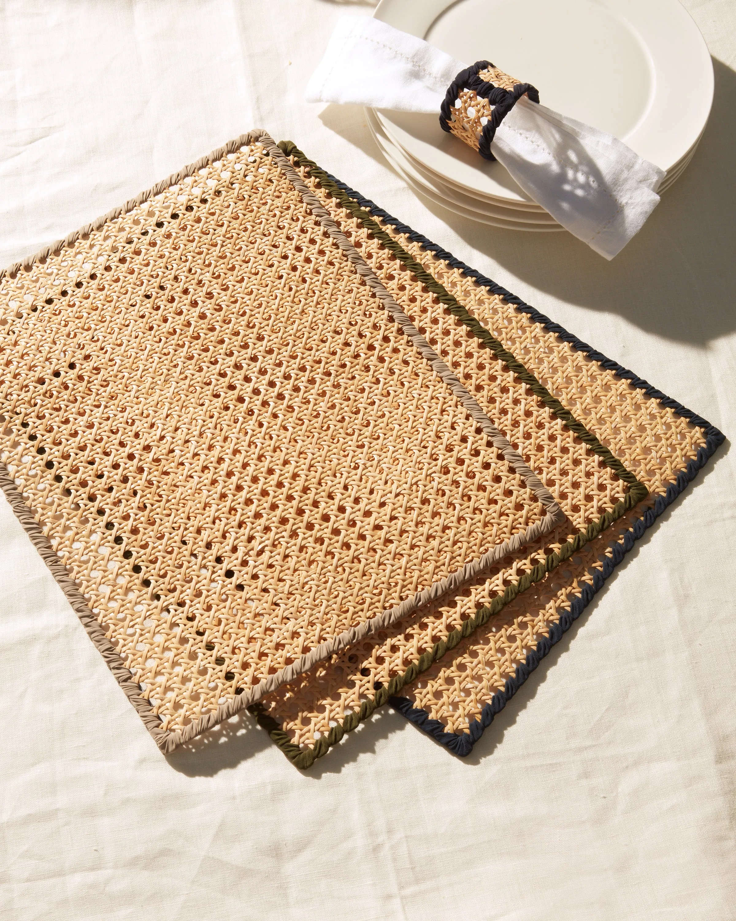 Wicker placemat set of 4