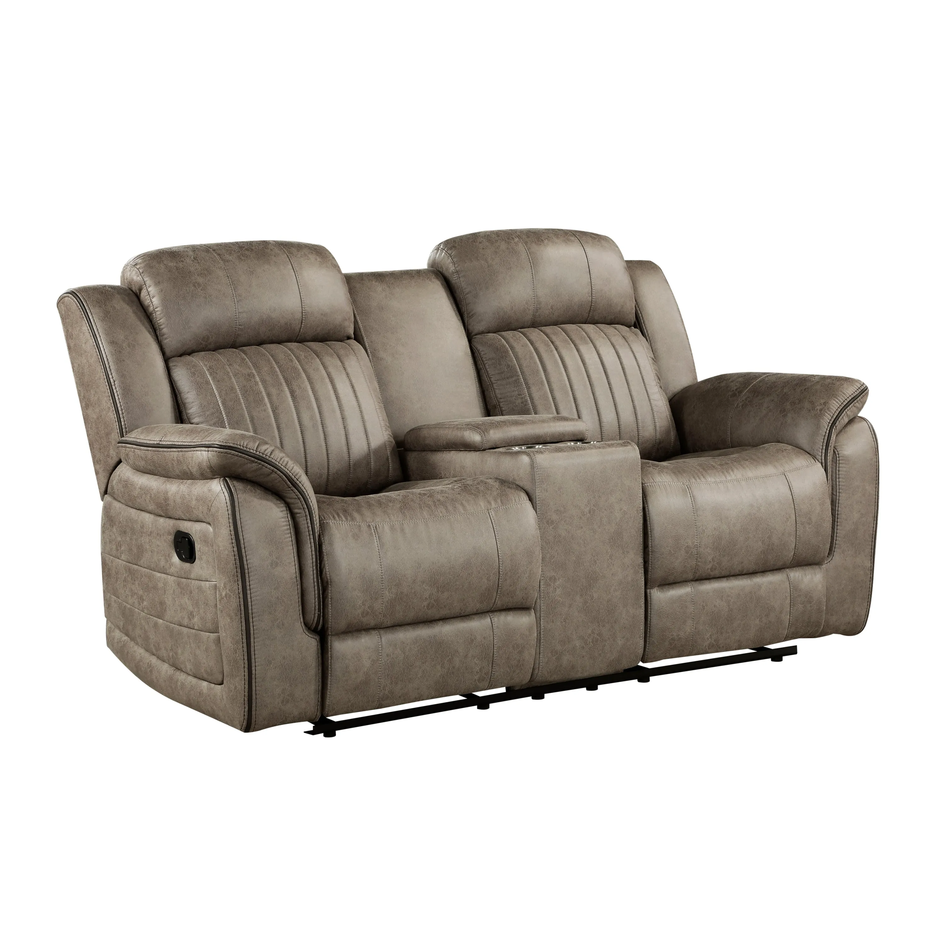 Zane Fabric Loveseat Classic - Brown Sand