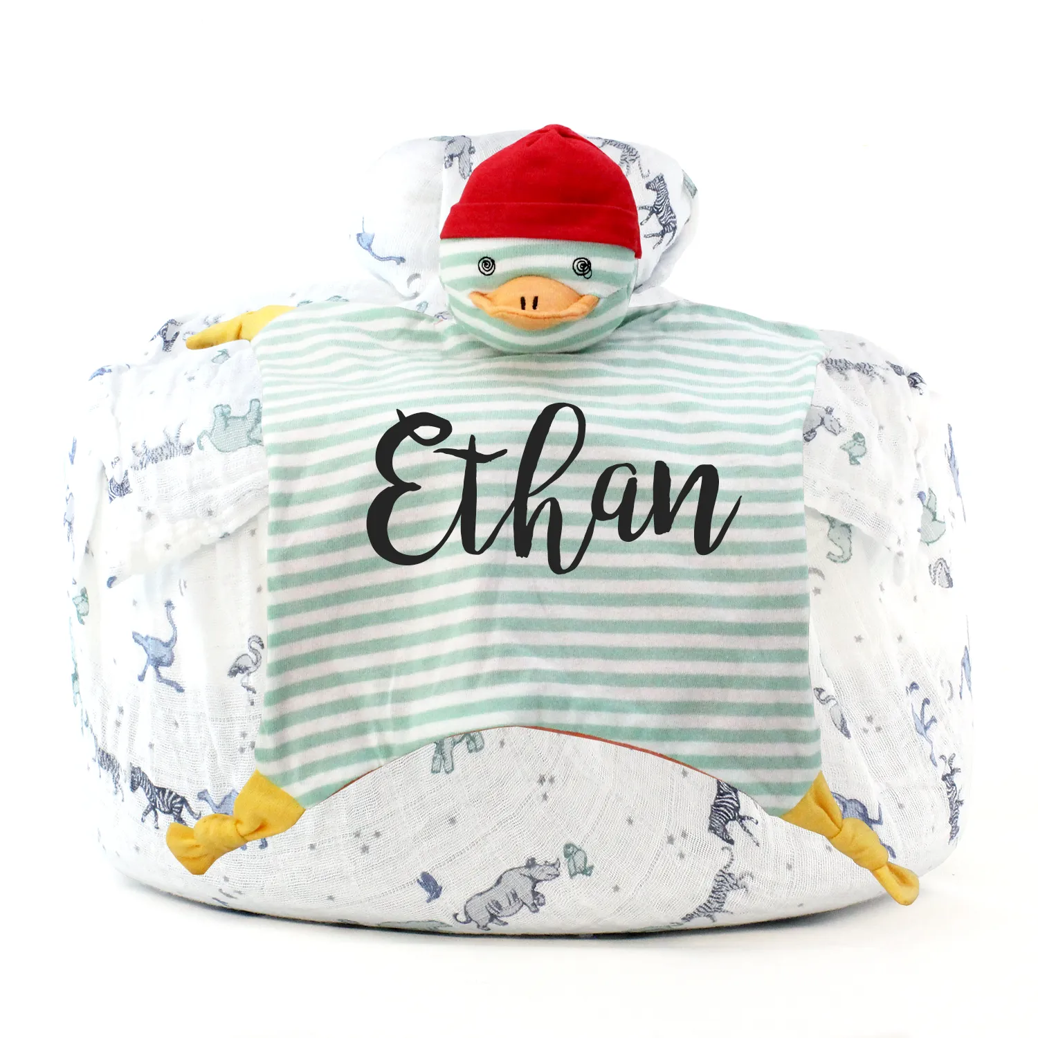 Zeronto Baby Gift Basket - Happy Duckling & Friends